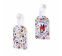 Cartoon Demon Hotel Inspire Suitcase ID Tag Thanks I Hate It Baggage Tag Anime Fan Gift Animated Series Gift (Hate it-taguk)