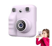 Cartoon Digital Camera - Instant Print Photo Camera, 1080P Kids Camera Device | Travel Memory Maker Toy Gift, Multifunction Music Player Camera with Printing Feature for Friends Family Teen Holiday U