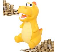 Cartoon Dinosaur Coin Box - Animal Design Piggy Bank, A Saving Container That Promotes Children's Saving Habits, Creative Dinosaur Pig Travel For Both And Girls