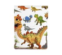 Cartoon Dinosaur Images Printed Laptop Sleeve Bag 13-Inch - Leather Laptop Sleeve Case Shockproof Protective Computer Cover Bag