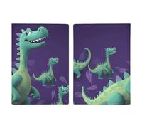 Cartoon Dinosaur Passport Holder, ID Card Protector Case Passport Holder with Slot Passports Travel Wallet Document Cover for Women And Men