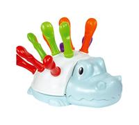 Cartoon Dinosaur Plugging Toy For Kids Early Educational STEM Sensory Fine Motor Skill Toy For Color Cognition Learning Sensory Dinosaur