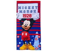 CARTOON Disney Mickey Mouse Beach Towel Microfibre Polyester for Children 245gsm Size 70 x 140 cm Beach Pool
