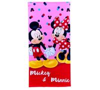 CARTOON Disney Minnie and Mickey Mouse Beach Towel Microfibre for Children 140 x 70 cm