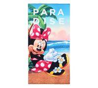 CARTOON Disney Minnie Beach Towel Microfibre Polyester for Children 240gsm Size 70 x 140 cm Beach Pool