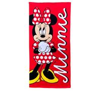 CARTOON Disney Minnie Mouse Beach Beach Towel Microfibre Polyester for Children 140 x 70 cm