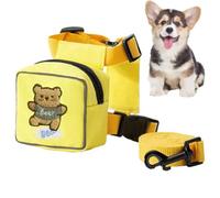 Cartoon Dog Backpack Gear, Colourful Animal Hiking Strap, Adjustable Pet Transport Vest, Fun Rabbit Bear Theme, Safe Saddle Girth Kit, Adorable Hiking Bag