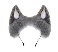 Cartoon Dog Ear Shape Hair Hoop With Ear Studded Decors Girls Hair Holder Cosplay Party Headwear For Teenagers Adult Hoop For Woman Lovely Cartoon Animals Shaped Decorative Cute Colorful