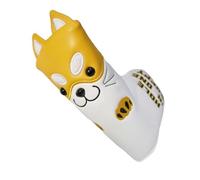 Cartoon Dog PU Golfs Iron Head Covers Waterproofs Club Putter Protector Headcover Protective Golfs Club Cover Protective Cover Soft Enduring Portable