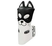 Cartoon Dog PU Leather Golfs Iron Club Head Covers Wedges Club Protective Headcover Putter Protector Supplies Head Cover Headcover