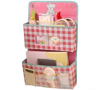 Cartoon Door Pocket Organizer Gray Space Saving Solution(C)