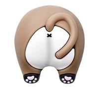 Cartoon Door Stopper, 3 Pack Adhesive Wall Protector, Shock Absorbing, 1.73 inches Handle Guard with Cute Design, Drill-Free Cushion Bumper for Bathroom Study Room Bedroom Living