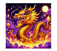 Cartoon Dragon 200 Piece Jigsaw Puzzles for Adults and Kids, Impossible Puzzle, Jigsaws 200 pieces for adults Gifts, Difficult jigsaw puzzles for The Whole Family