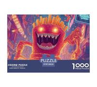 Cartoon DrawingPremium Jigsaw Puzzles for Adults A 1000-Piece Advanced-Level Set Featuring Challenging And Educational Games - Designed As The Jigsaw Puzzles for Adults And Mature Kids A