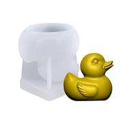 Cartoon Duck Epoxy Resin Mold Plaster Silicone Soap Casting Tool Mold Test Kit Air
