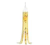 Cartoon Duck SamLng Halloween Windsock - Spooky Ghost Print Decorations, Perfect for Yard, Patio, and Garden