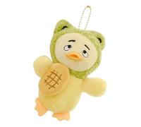 Cartoon Duck Stuffed Animal - Mini Duck Plush Pendant, Soft and Comfortable Plush Key Chain, Adorable Stuffed Toy for Children, Teenagers and Duck Lovers, Decorative Pocket and Tasc
