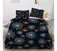 Cartoon Duvet Cover Sets King Spider Animals 3D Printed Reversible Bedding Set 2 Pillowcases and Zipper Closure soft Microfiber lightweight Comforter Cover for Girls Boys yf 134
