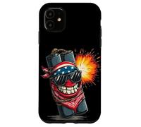 Cartoon Dynamite Pack with USA Colors Costume Case for iPhone 11
