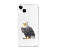 Cartoon Ea-gle Phone Case Compatible with iPhone 15 Plus | Unisex Thin Fit Cellphone Protective Cover