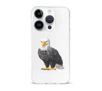 Cartoon Ea-gle Phone Case Compatible with iPhone 15 Pro | Unisex Thin Fit Cellphone Protective Cover