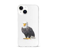 Cartoon Ea-gle Phone Case Compatible with iPhone 15 | Unisex Thin Fit Cellphone Protective Cover