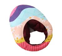 Cartoon Egg Headgear - Cute Colourful Egg Headpiece for Cosplay Costume Party | Funny Easter Party Headwear | Creative Egg Headwear for Photography Props Festivals Carnivals Masquera