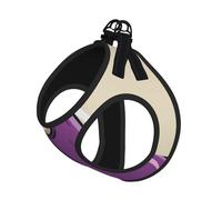 Cartoon Eggplant Print Dog Harness,Pet Leash Vest,Adjustable And Reflective Vest,For Small To Medium Dogs