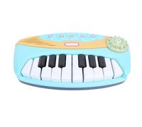 Cartoon Electronic Keyboard Toy Simulation Multifunctional Educational Piano for Kids Learning Music and Fun Playtime Over 3 Years Old Boys Girls Safe ABS Material