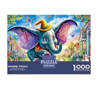 Cartoon Elephant (27)_3Formidable 1000-Piece Jigsaw Puzzles for Adults An Odyssey of Impossible, Hard, And Difficult Challenging Puzzle Educational Games - The Ultimate Gift for Dedicated Adult And T