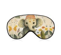 Cartoon Elephant Eye Mask Sleep Mask Eye Masks for Sleep Sleep Masks for Women Men Sleeping Mask Travel Eye Mask Sleep Mask Blackout Funny Sleep Mask Cute Sleep Mask