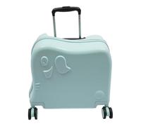 Cartoon Elephant Suitcase - ABS PC 25.42qt Wheeled Cabin Luggages, Lightweight Rolling Case, Travel Storage Carrier | Youth Cabins Luggage for Boys Use Easy Carry Handle SetBag