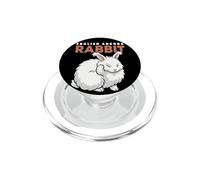 Cartoon English Angora Rabbit Animal Lover Cute Rabbits PopSockets PopGrip for MagSafe