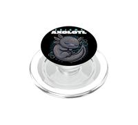 Cartoon Enigma Axolotl Animal Lover Cute Axolotls PopSockets PopGrip for MagSafe