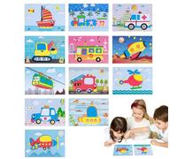 Cartoon Eva Sticker 3D DIY Animal Painting Safe Funny Cute Learning