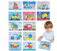 Cartoon Eva Sticker 3D DIY Animal Painting Safe Funny Cute Learning