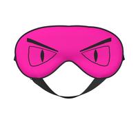 Cartoon Eyes Angry Face Eye Mask Sleep Mask Light BlockBlindfold Night Eyes Cover Soft Pressure-Free Eyeshade with Elastic Strap for Home Travel Office Nap Yoga