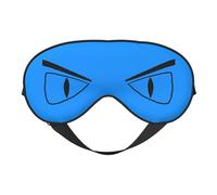 Cartoon Eyes Angry Face Eye Mask Sleep Mask Light BlockBlindfold Night Eyes Cover Soft Pressure-Free Eyeshade with Elastic Strap for Home Travel Office Nap Yoga