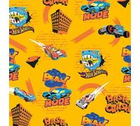 Cartoon Fabric Cotton Print Fabric 44'' Wide, 100% Cotton Children's Craft Fabric Material for Quilting, Sewing, Dressmaking (2963) (Beast Mode, 1 Metre Pre-Cut)