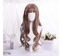 Cartoon Fashion Wigs Women Hair Girl Kawaii Lolita Cosplay Wig Heat Resistant Synthetic Wig Halloween Carnival Party Wig