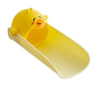 Cartoon Faucet Extension - 5.51in PP Silicone Tap Extender, U Shape Anti Splash Water Guide, Cute Sink Flow Attachment | Adjustable Kitchen Bathroom Faucet Aid for Kids Hand Washing Convenience