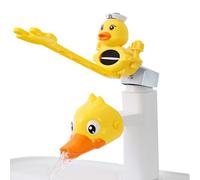 Cartoon Faucet Extension For Children,Yellow Duck Kids Tap Extender,Faucet Extender Kids Water Tap Extender,1 Set Water Faucet Tap Extender Toddler-Help Children Learn To Wash Their Hands