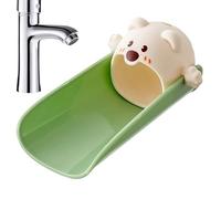 Cartoon Faucet Extension - Kids Sink Handle, Silicone Tap Extender | Child Bathroom Accessory, Soft Durablle Spout Adapter, Kindergarten Sink Aid, School Washroom Helper, Childcare Water Flow Enhancer