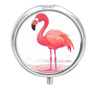 Cartoon Flamingo Pill Box Pill Case Pill Organizer Medicine Pill Organizer Weekly Pill Organizer Pill Holder Small Pill Case Pill Containers Pill Holder for Purse