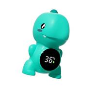Cartoon Floating Dinosaur Thermometers 3 Color Light Alerts Auto Shutoff Feature for Infant Swimming Pool Travel Friendly Baby Bath Thermometers