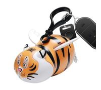 Cartoon Flying Animal Doll, Cute Flying Animal Pendant, Animation Backpack Toy, Pull the Rope Wings to Make the Adorable School Bag Key Chain Pendant for Wallet, Shoulder Bag, Colour box tiger, Siehe