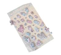 Cartoon Foam Sticker for Scrapbooking Journal Planner Phone Case Decoration Child Motivational for Teacher Winter