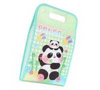 Cartoon Folder with 13 Pocket Handheld Expanding Folder Portable Document Organizers for Letter Size Documents Receipts Office File Storage