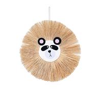 Cartoon for Creative Wall Hanging Raffia Woven Art Hand-Woven, B