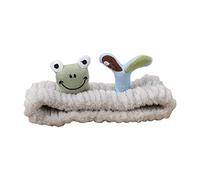 Cartoon for Frog Pattern Hairband Soft Personality Headband Elastic Headwrap for Washing Face Makeup Tool